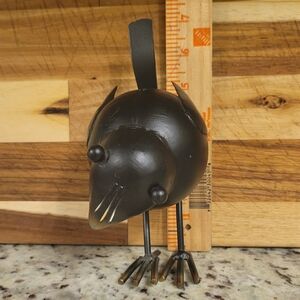 Metal Bird Figurine
